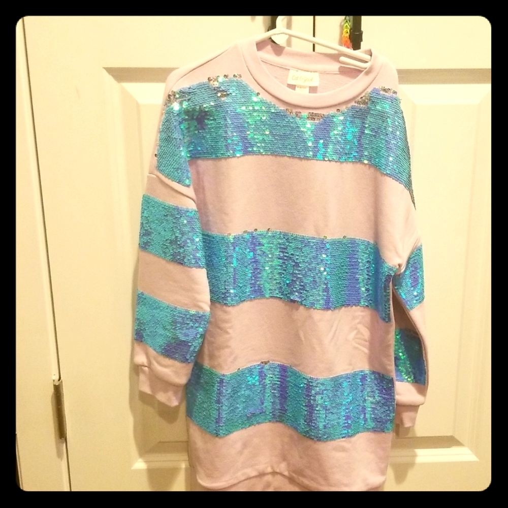 Cat and Jack brand new sweatshirt dress